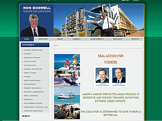 Ron Boswell Senator for Queensland.